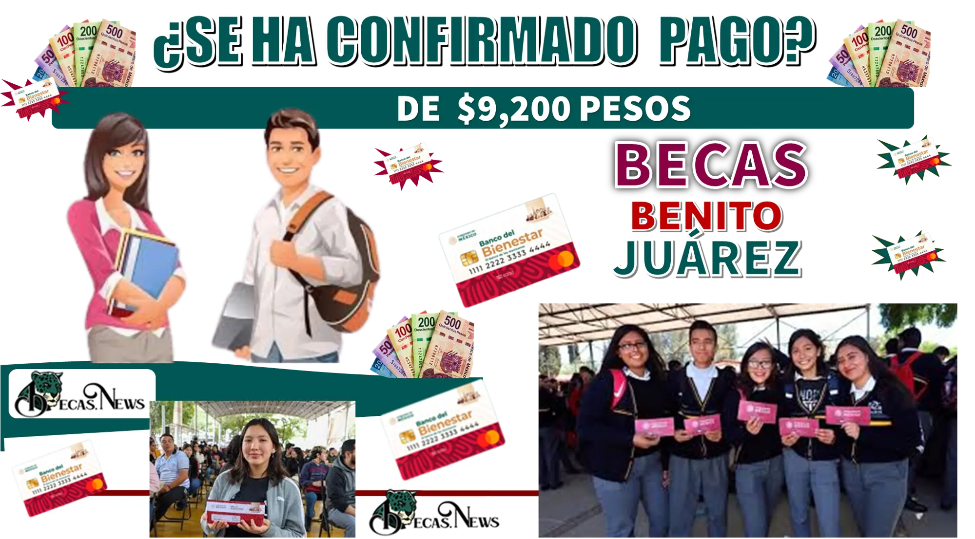 ¿SE HA CONFIRMADO PAGO DE $9,200 PESOS Y $28,000 PESOS? | BECAS BENITO JUÁREZ 