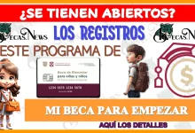 ¿SE TIENEN ABIERTOS LOS REGISTROS A ESTE PROGRAMA DE MI BECA PARA EMPEZAR?...AQUÍ LOS DETALLES 