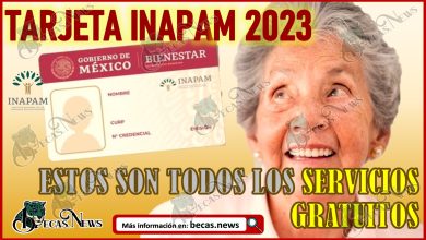 Tarjeta INAPAM 2023 | Conoce TODOS los SERVICIOS GRATUITOS para los adultos de la Tercera edad.