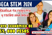 Beca STEM 2024: Realiza tu registro y recibe una beca de $ 5,000.00