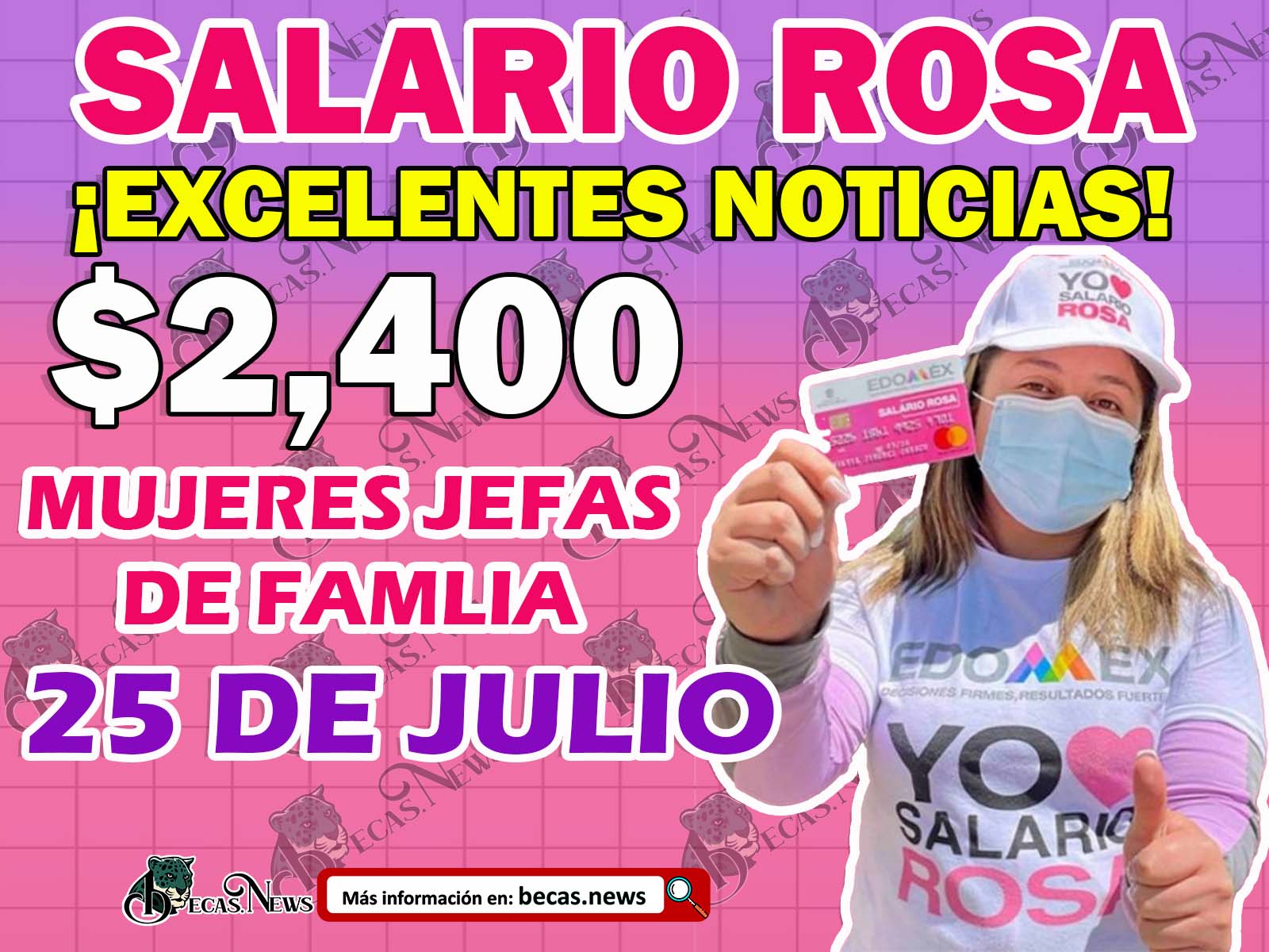 Salario Rosa ¡Buenas Noticias Madres Jefas de Familia! Gobernador Anuncia un comunicado Importante Apoyo económico extra
