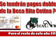 Se tendrán pagos dobles de la Beca Rita Cetina para el resto de este año 2025