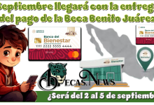 Septiembre llegará con la entrega del pago de la Beca Benito Juárez | ¿Será del 2 al 5 de septiembre?
