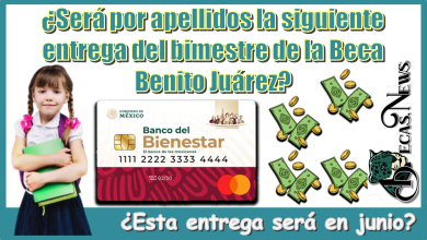 ¿Será por apellidos la siguiente entrega del bimestre de la Beca Benito Juárez?…¿Esta entrega será en junio?