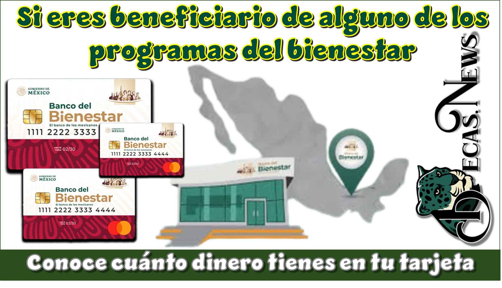Si eres beneficiario de alguno de los programas del bienestar, conoce cuánto dinero tienes en tu tarjeta 