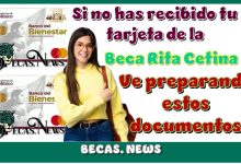 Si no has recibido tu tarjeta de la Beca Rita Cetina, ve preparando estos documentos