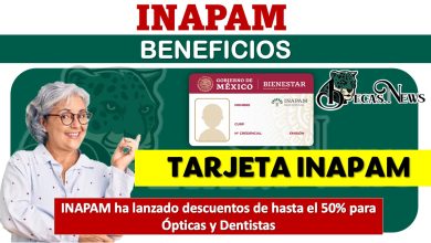 INAPAM ha lanzado descuentos de hasta el 50% para Ópticas y Dentistas
