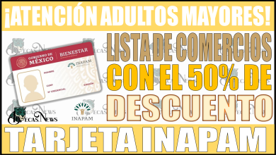 Tarjeta INAPAM: Comercios con 50% de descuento para Adultos Mayores ¡Consulta la lista aquí!