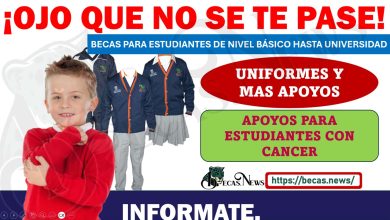 Te informamos sobre apoyo de becas para varios estudiantes, te decimos cuales .