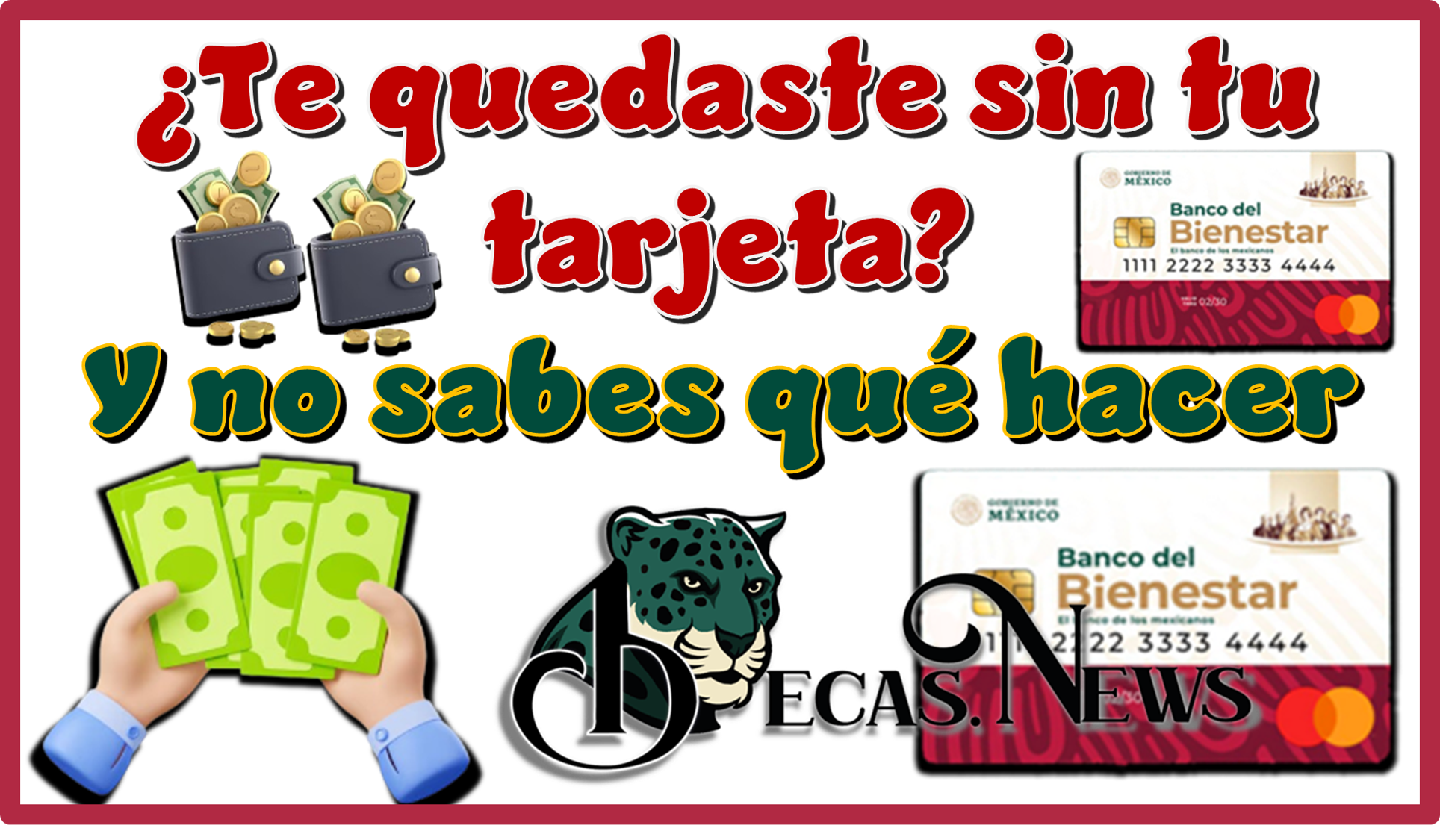 ▷ ¿Te quedaste sin tu tarjeta del banco del bienestar y no sabes qué hacer? » 2025 BECAS.NEWS 🥇 ¿Te quedaste sin tu tarjeta del banco del bienestar y no sabes qué hacer?