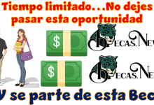 Tiempo limitado...No dejes pasar esta oportunidad y se parte de esta Beca 