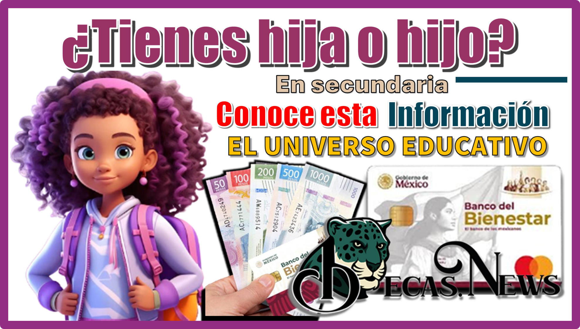 ¿Tienes hija o hijo en secundaria?...Conoce esta información 