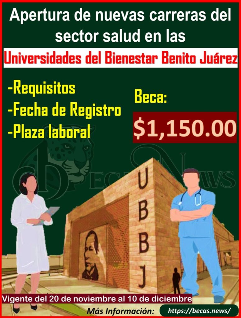 Apertura el primer ciclo de carreras del sector salud en las Universidades Benito Juárez 2023, por petición de AMLO