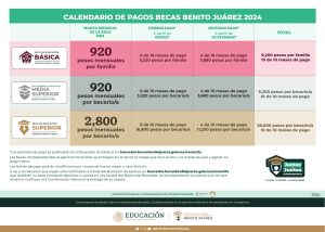 Calendario de pagos