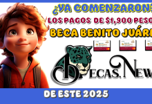 ¿YA COMENZARON LOS PAGOS DE $1,900 PESOS DE LA BECA BENITO JUÁREZ DE ESTE 2025?