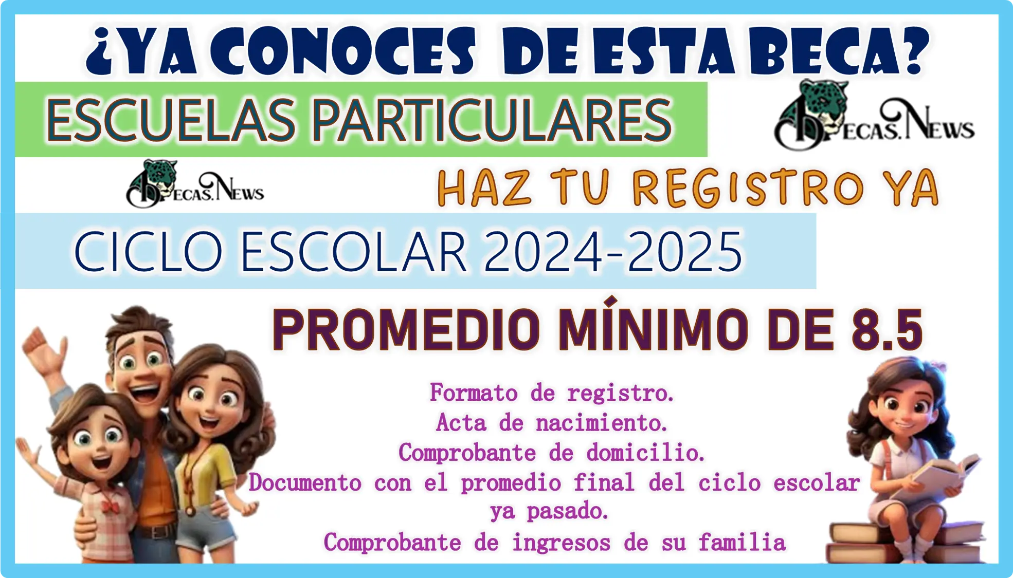 ¿YA CONOCES DE ESTA BECA PARA ESCUELAS PARTICULARES?... HAZ TU REGISTRO YA 