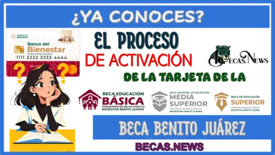 ¿YA CONOCES EL PROCESO DE ACTIVACIÓN DE LA TARJETA DE LA BECA BENITO JUÁREZ? 