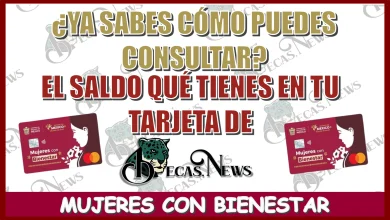 ¿YA SABES CÓMO PUEDES CONSULTAR EL SALDO QUÉ TIENES EN TU TARJETA DE MUJERES CON BIENESTAR?