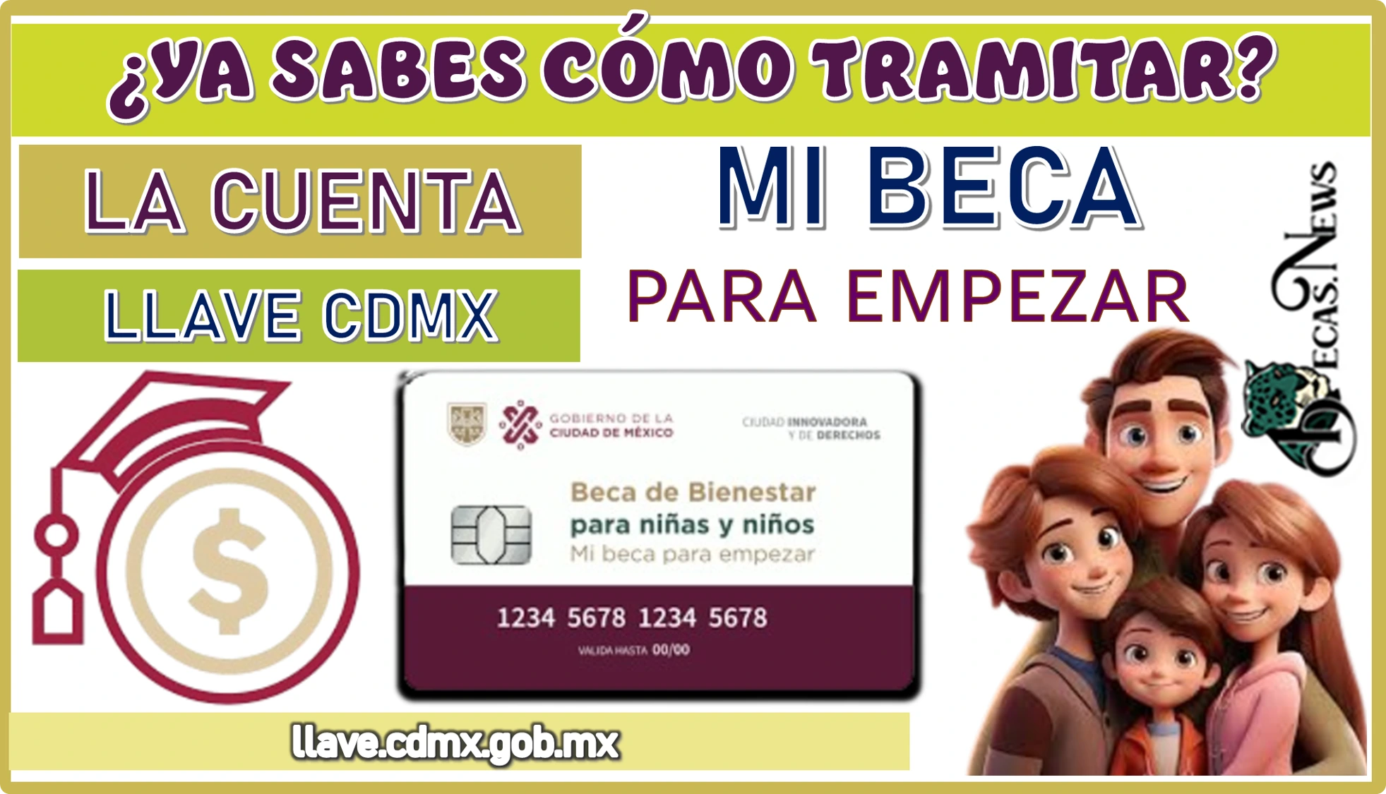 ¿YA SABES CÓMO TRAMITAR LA CUENTA LLAVE CDMX? | MI BECA PARA EMPEZAR