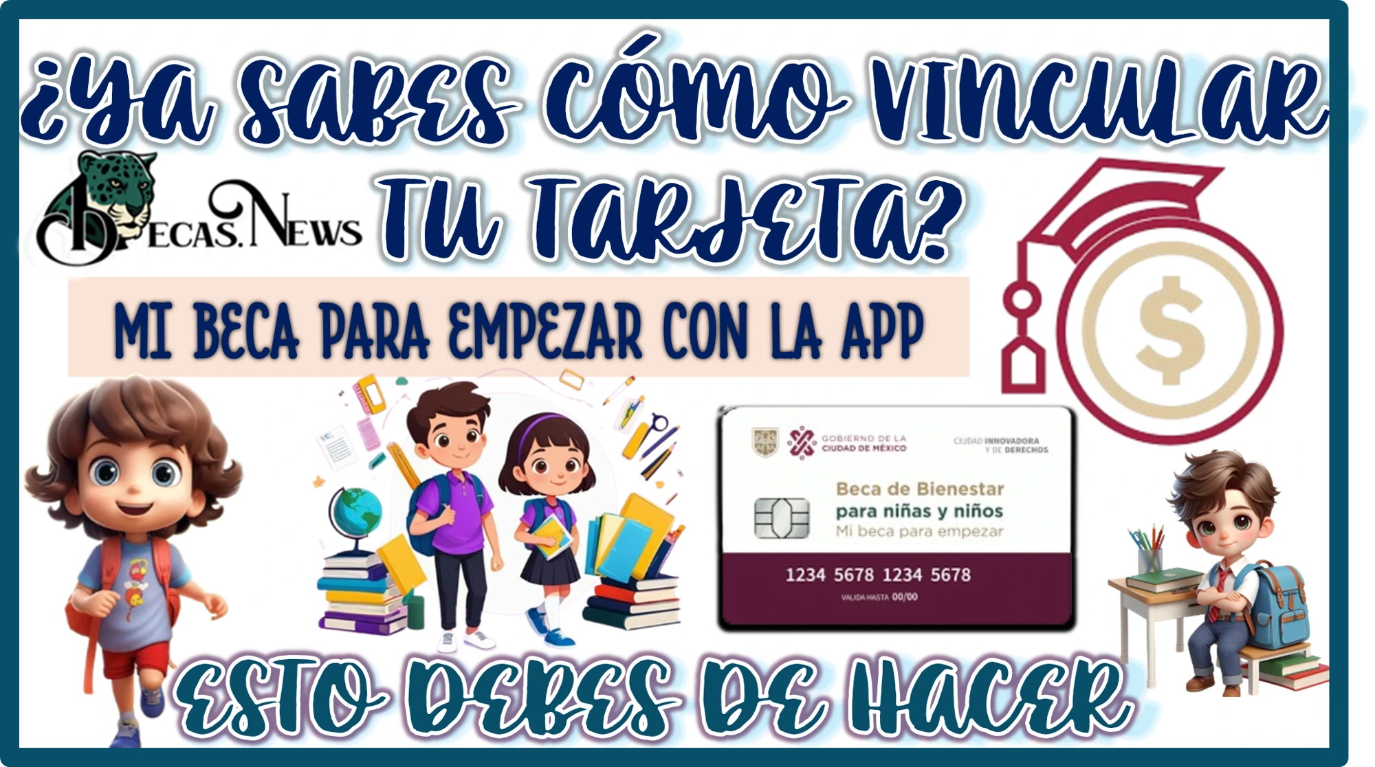 YA SABES CÓMO VINCULAR TU TARJETA DE MI BECA PARA EMPEZAR CON LA APP..ESTO DEBES DE HACER 