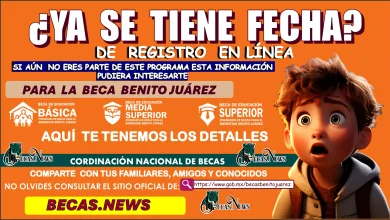 ¿YA SE TIENE FECHA DE REGISTRO EN LÍNEA PARA LA BECA BENITO JUÁREZ? | AQUÍ TE TENEMOS LA INFORMACIÓN 