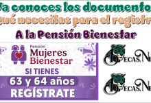 ¿Ya conoces los documentos qué necesitas para el registro a la nueva Pensión Bienestar?