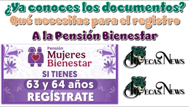 ¿Ya conoces los documentos qué necesitas para el registro a la nueva Pensión Bienestar?