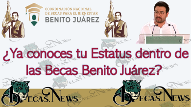 ¿Ya conoces tu Estatus dentro de las Becas Benito Juárez? 