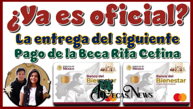 ¿Ya es oficial la entrega del siguiente pago de la Beca Rita Cetina?