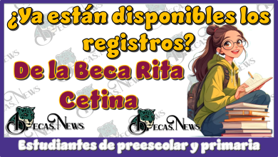 ¿Ya están disponibles los registros de la Beca Rita Cetina para los estudiantes de preescolar y primaria?