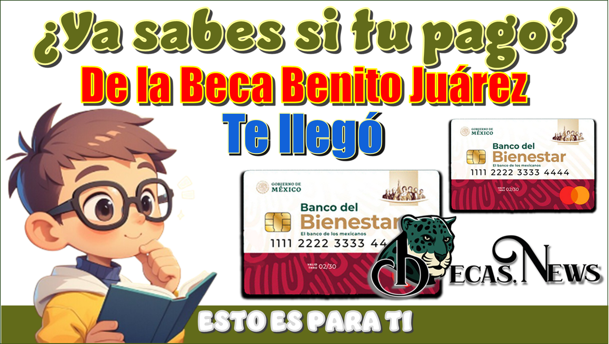 ▷ ¿Ya sabes si tu pago de la Beca Benito Juárez te llegó?...ESTO ES PARA TI » 2025 BECAS.NEWS 🥇 ¿Ya sabes si tu pago de la Beca Benito Juárez te llegó?...ESTO ES PARA TI