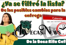 ▷  ¿Ya se filtró la lista de los posibles cambios para la entrega de la Beca Rita Cetina? » 2025 BECAS.NEWS 🥇  ¿Ya se filtró la lista de los posibles cambios para la entrega de la Beca Rita Cetina?