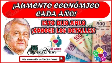 AMLO: ¡Aumento económico cada año! Es la propuesta de López Obrador antes de dejar su mandato.