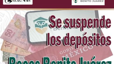 ¡¡Atención Becarios!! Se suspende los depósitos del Programa de Becas Benito Juárez 