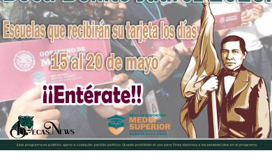 Beca Benito Juárez: Escuelas que recibirán su tarjeta los días 15 al 20 de mayo 