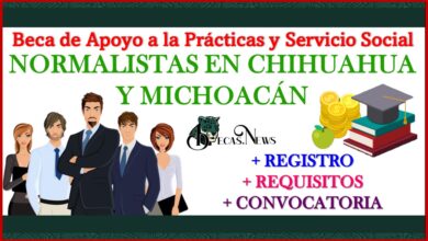 Beca de Apoyo a la Prácticas y Servicio Social para Normalistas en Chihuahua y Michoacán 2022-2023 Convocatoria, Registro y Requisitos