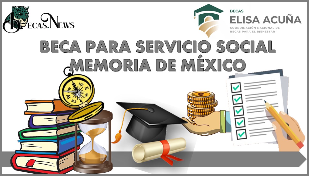 Beca para Servicio Social Memoria de México: Convocatoria, Registro y Requisitos