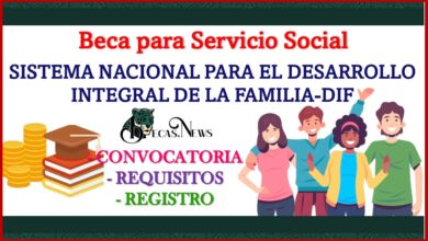 Beca para Servicio Social “Sistema Nacional para el Desarrollo Integral de la Familia-DIF” 2022-2023 Convocatoria, Registro y Requisitos