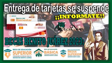 Becas Benito Juárez 2023: Entrega de tarjetas se suspende  
