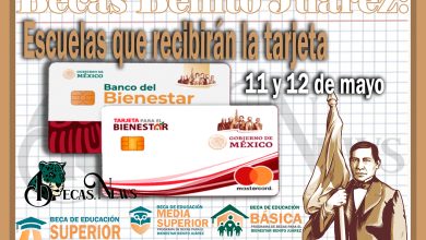 Becas Benito Juárez: ¡¡Entérate!! Escuelas que recibirán la tarjeta el 11 y 12 de mayo 