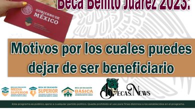 Becas Benito Juárez: Motivos por los cuales puedes dejar de ser beneficiario
