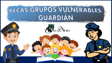 Becas grupos vulnerables guardián: Convocatoria, Registro y Requisitos