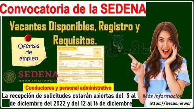 Convocatoria de la SEDENA: vacantes disponibles, registro y requisitos.