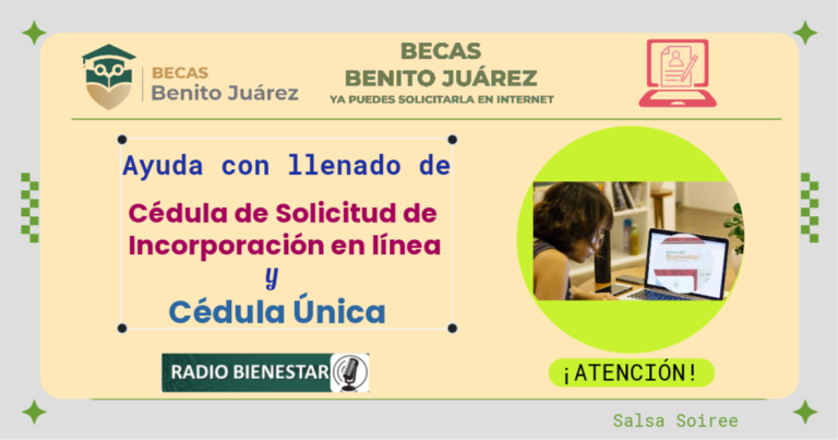 ¡ATENCIÓN! Te enseñamos a como llenar la Cédula de Solicitud de Incorporación en línea y la Cédula única.