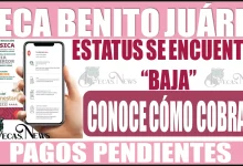 👩‍🎓👨‍🎓🤑💸🚨 Si eres becado de la Beca Benito Juárez y en tu Estatus se encuentra "BAJA", ¿Quieres saber si puedes cobrar tus pagos pendientes? 👩‍🎓👨‍🎓🤑💸🚨