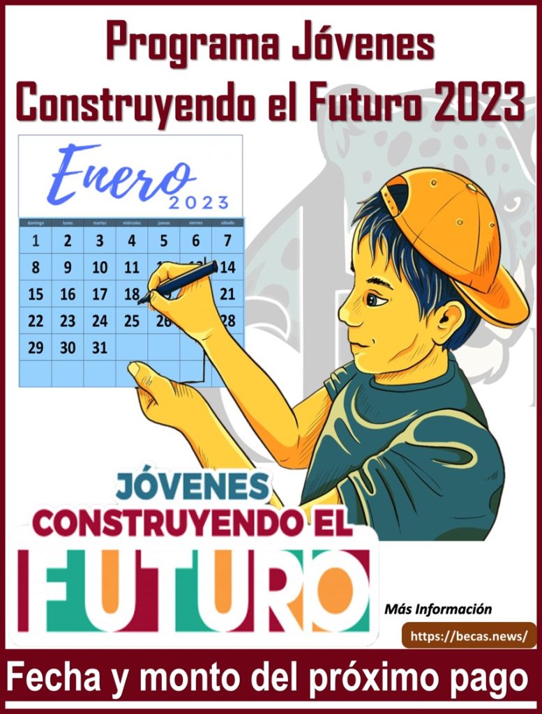 Esta es la nueva FECHA y nuevo MONTO del Programa Jóvenes Construyendo el Futuro 2023