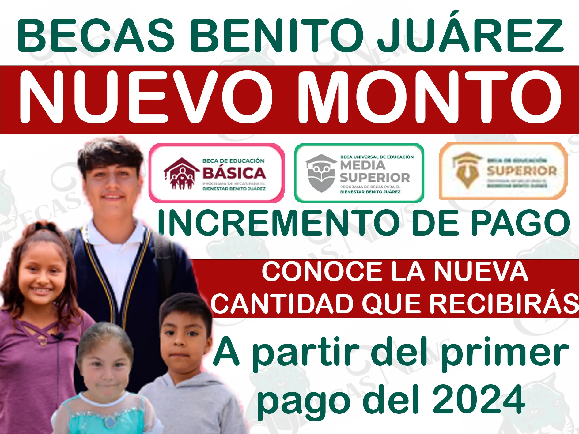 ¡Aviso de pago! A partir de esta fecha recibirán un nuevo aumento: Becas Benito Juárez