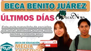 ¡Atención estudiantes! Últimos días para recoger tu medio de pago |Becas Benito Juárez de nivel media superior