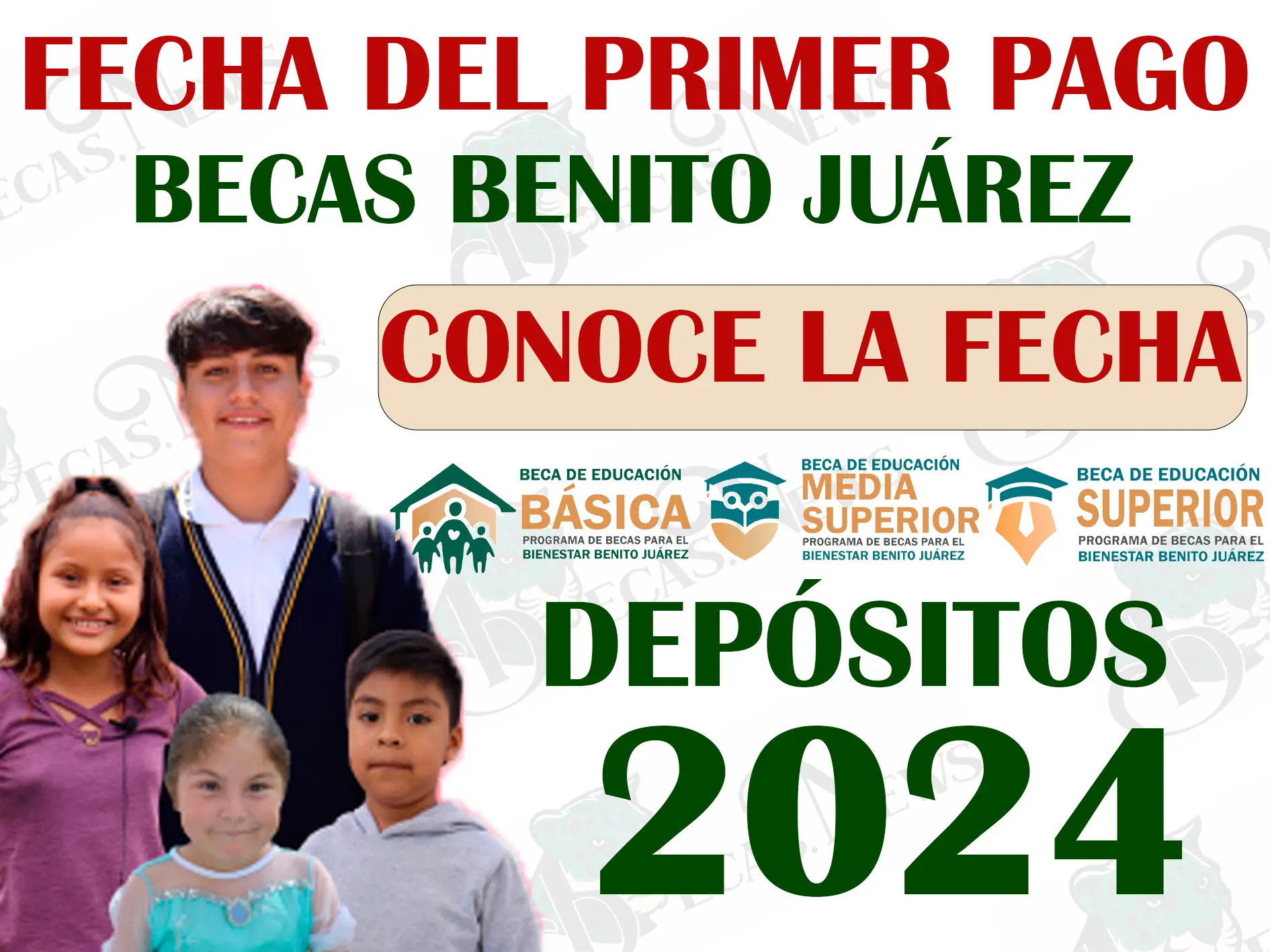 Conoce la fecha del primer depósito de la Beca Benito Juárez en el 2024