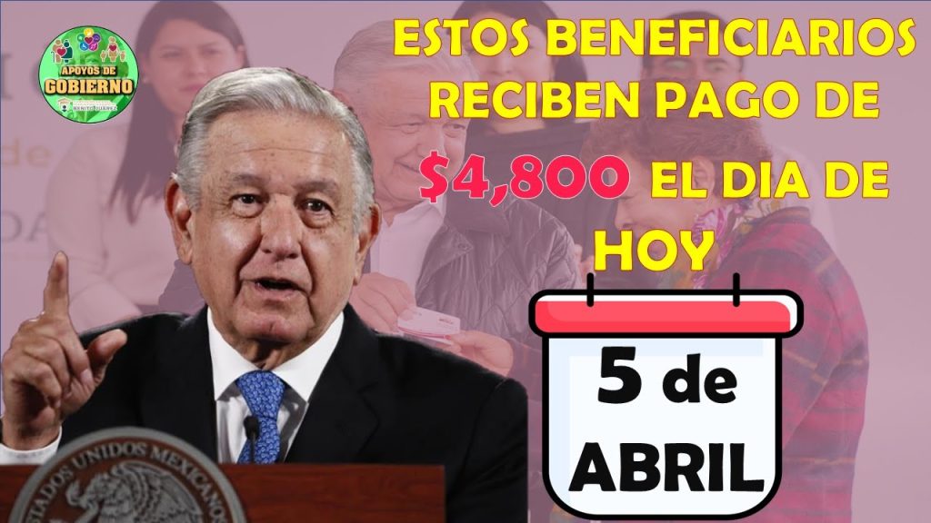 🚨🤑¡¡A ESTOS ADULTOS MAYORES LES ENTREGAN PAGO DE $4,800 EL DÍA DE HOY!!🚨🤑 🔴Pensión Bienestar 2023🔴